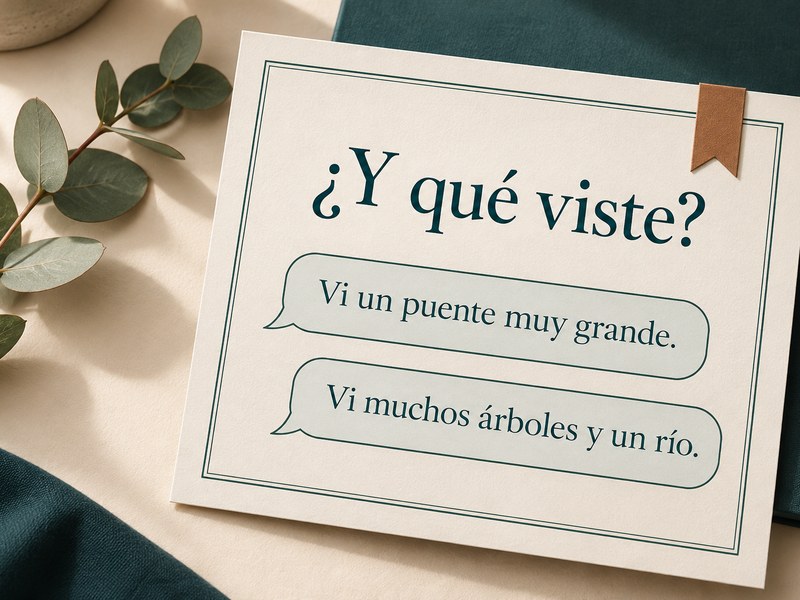 Regalo 2: Guion del ¿Y qué viste?