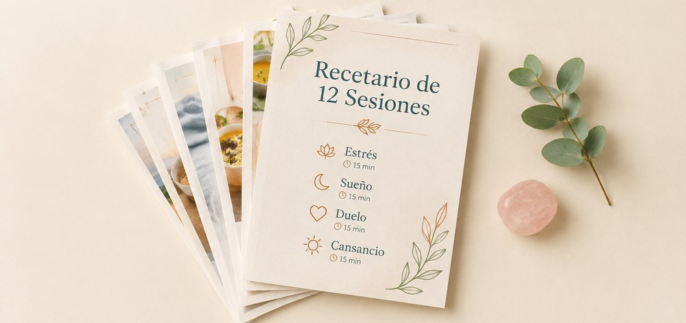 Recetario de 12 sesiones por motivo de consulta
